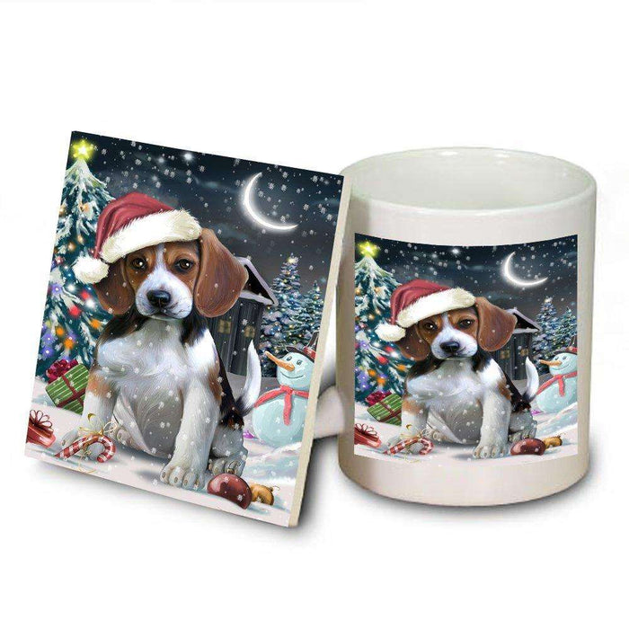Have a Holly Jolly Beagle Dog Christmas Mug and Coaster Set MUC0082