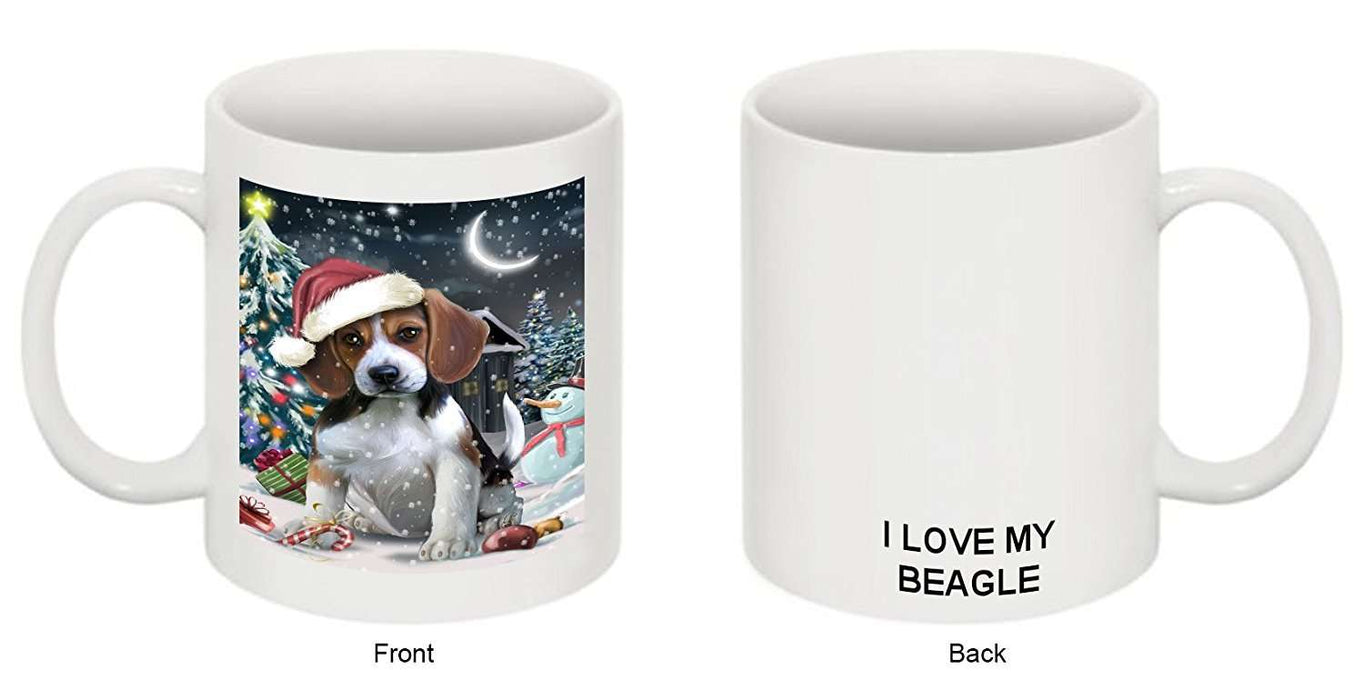 Have a Holly Jolly Beagle Dog Christmas Mug CMG0162