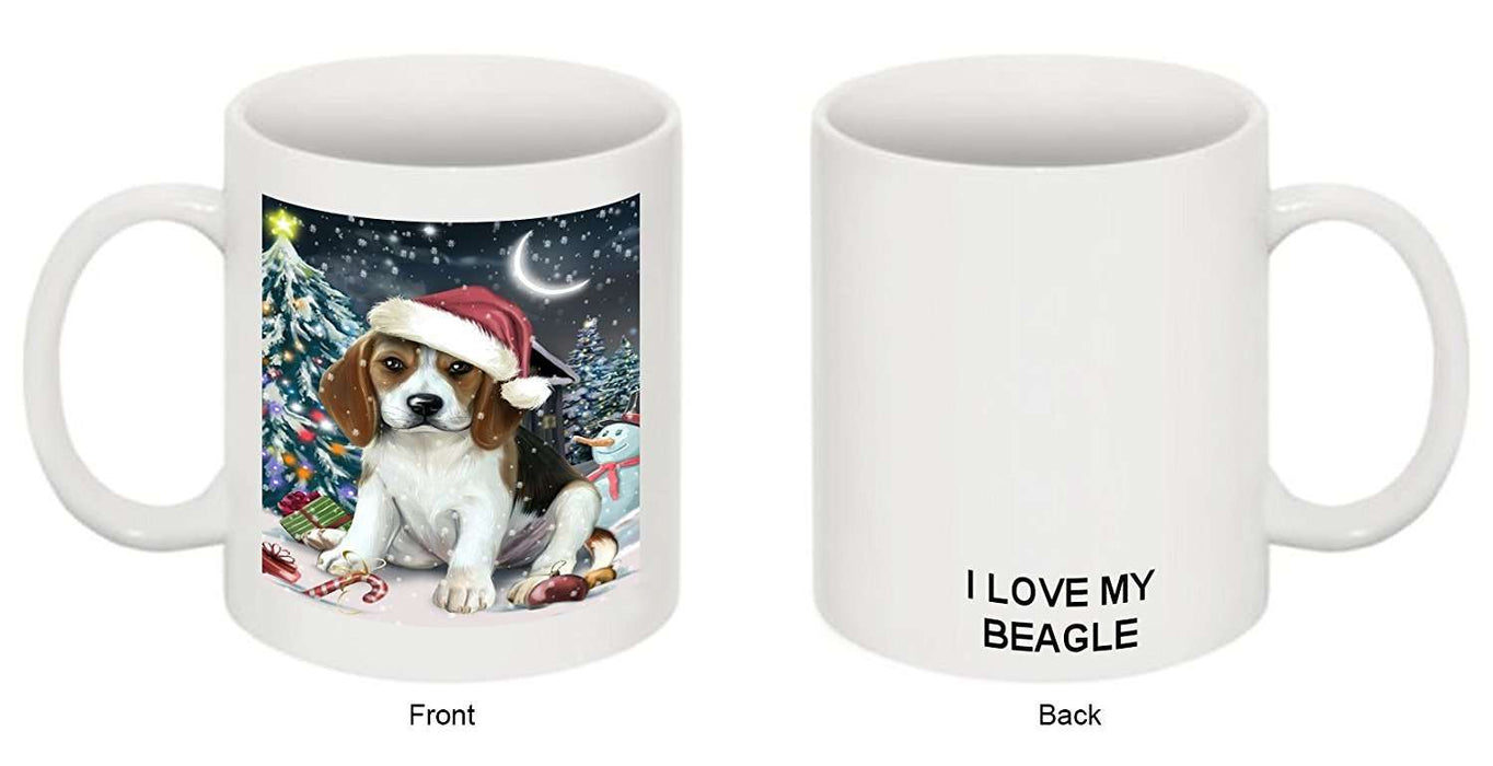 Have a Holly Jolly Beagle Dog Christmas Mug CMG0163