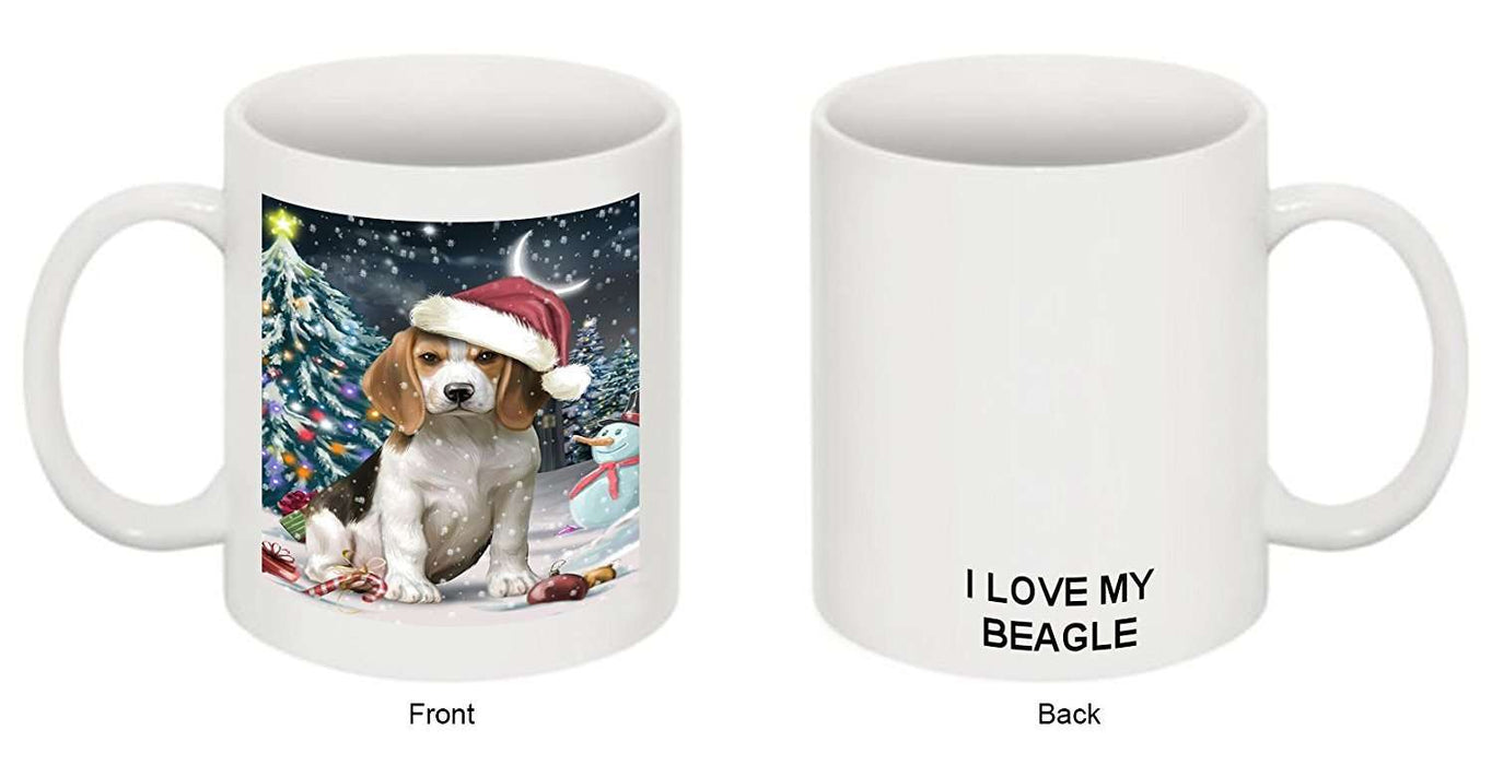 Have a Holly Jolly Beagle Dog Christmas Mug CMG0164