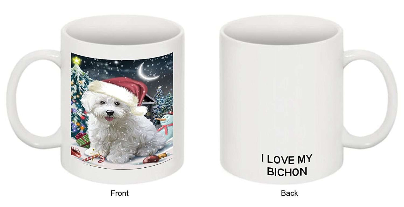 Have a Holly Jolly Bichon Frise Dog Christmas Mug CMG0165