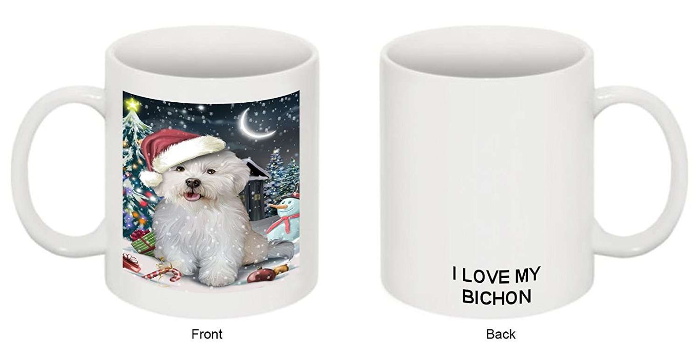 Have a Holly Jolly Bichon Frise Dog Christmas Mug CMG0168