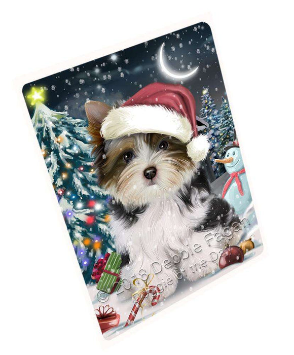 Have a Holly Jolly Biewer Terrier Dog Christmas Cutting Board C59145