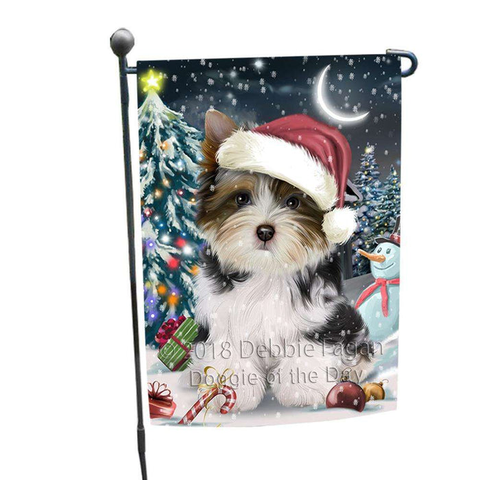 Have a Holly Jolly Biewer Terrier Dog Christmas  Garden Flag GFLG51629