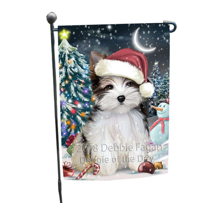 Have a Holly Jolly Biewer Terrier Dog Christmas  Garden Flag GFLG51630