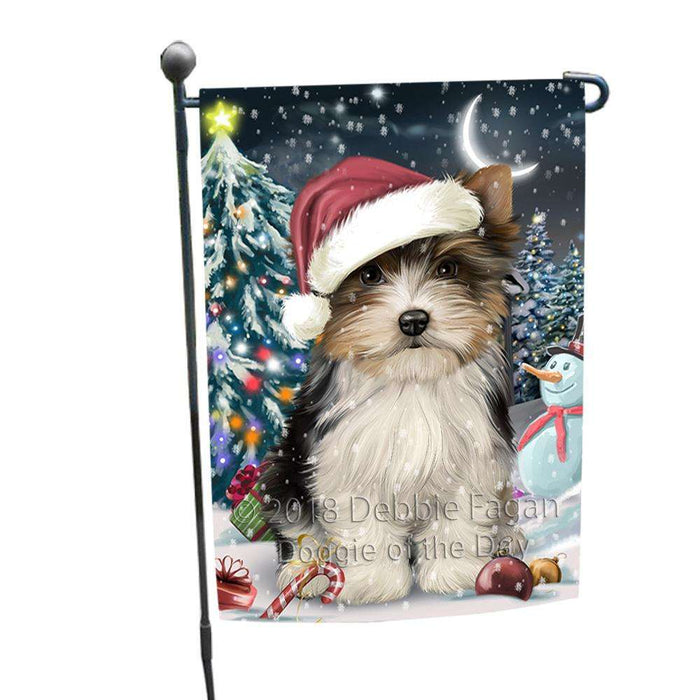 Have a Holly Jolly Biewer Terrier Dog Christmas  Garden Flag GFLG51632