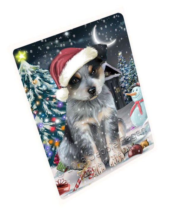 Have a Holly Jolly Blue Heeler Dog Christmas Large Refrigerator / Dishwasher Magnet RMAG70356