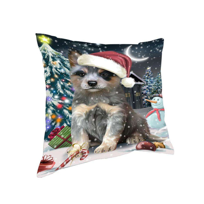 Have a Holly Jolly Blue Heeler Dog Christmas Pillow PIL62924
