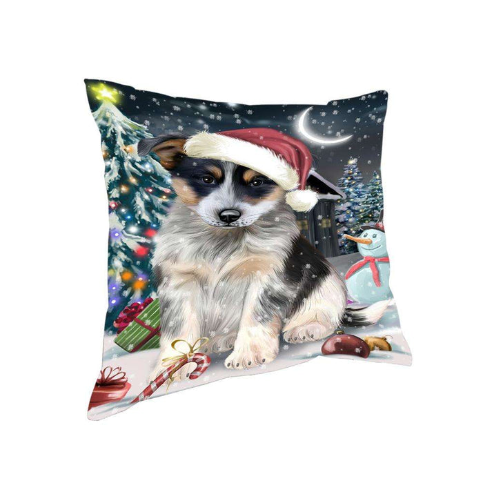 Have a Holly Jolly Blue Heeler Dog Christmas Pillow PIL62928