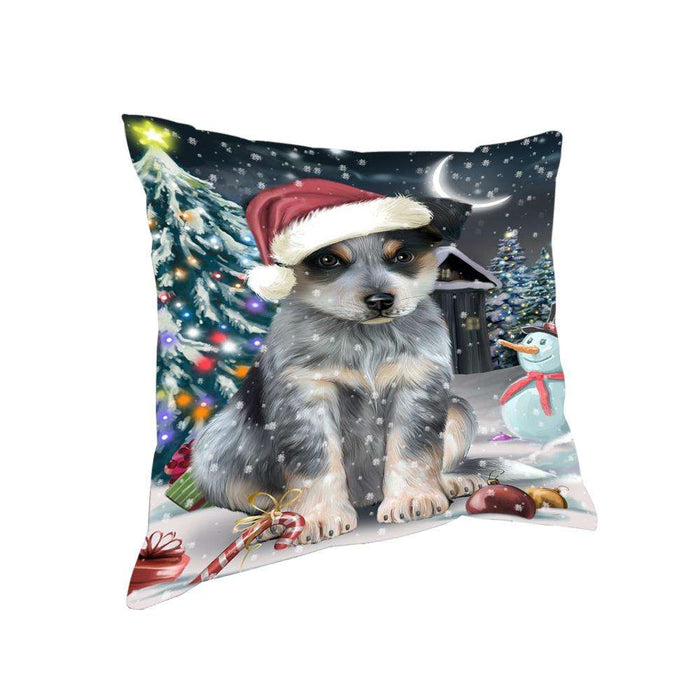 Have a Holly Jolly Blue Heeler Dog Christmas Pillow PIL62936
