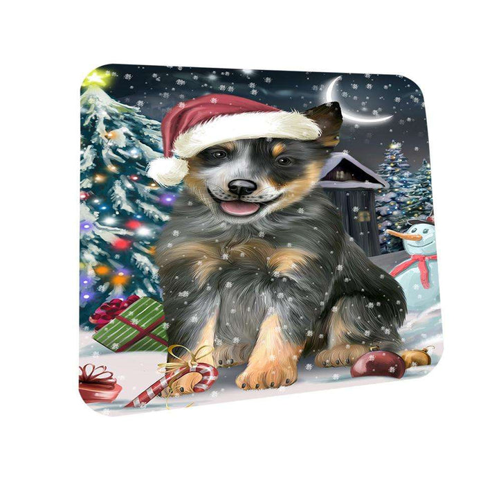 Have a Holly Jolly Blue Heeler Dog Christmas  Coasters Set of 4 CST51601