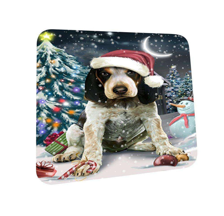 Have a Holly Jolly Bluetick Coonhound Dog Christmas Coasters CST069 (Set of 4)