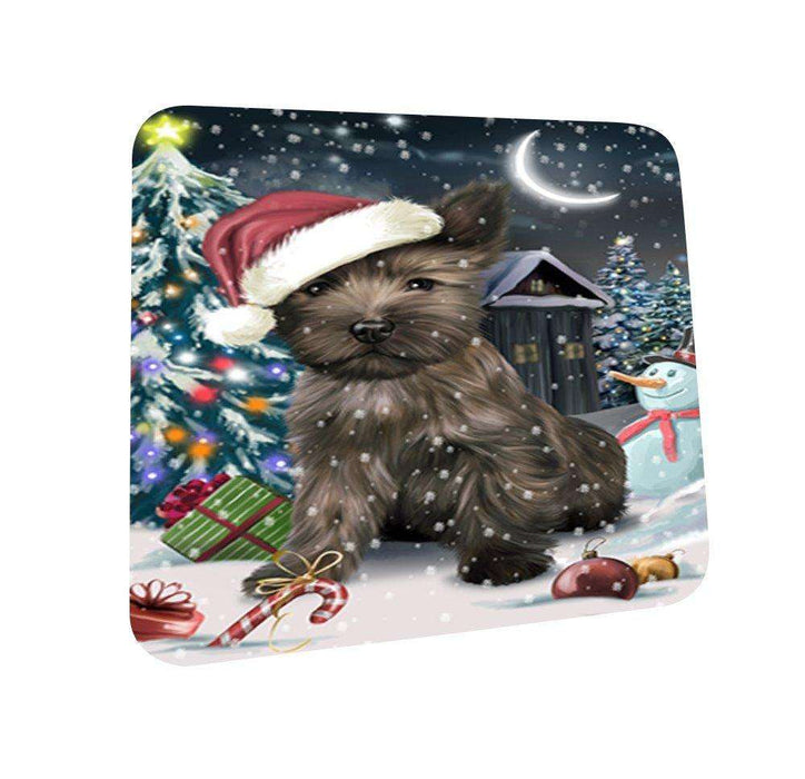 Have a Holly Jolly Cairn Terrier Dog Christmas Coasters CST640 (Set of 4)