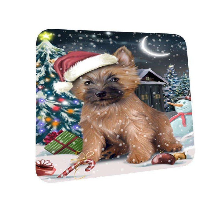Have a Holly Jolly Cairn Terrier Dog Christmas Coasters CST641 (Set of 4)