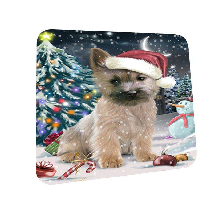 Have a Holly Jolly Cairn Terrier Dog Christmas Coasters CST642 (Set of 4)