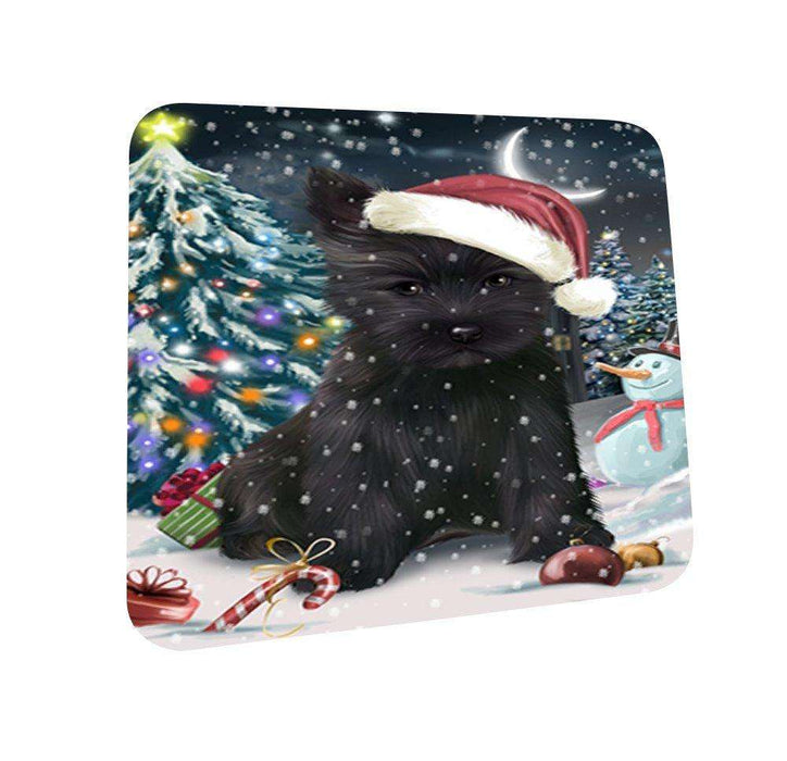 Have a Holly Jolly Cairn Terrier Dog Christmas Coasters CST643 (Set of 4)