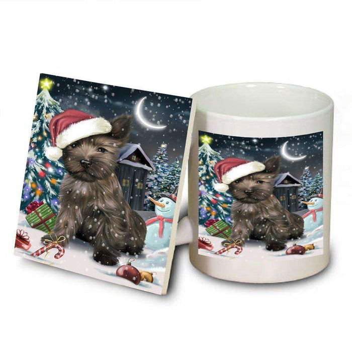 Have a Holly Jolly Cairn Terrier Dog Christmas Mug and Coaster Set MUC0097