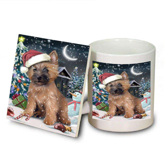 Have a Holly Jolly Cairn Terrier Dog Christmas Mug and Coaster Set MUC0098