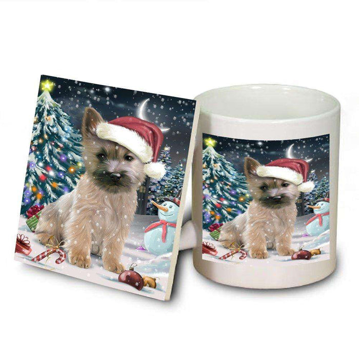Have a Holly Jolly Cairn Terrier Dog Christmas Mug and Coaster Set MUC0099