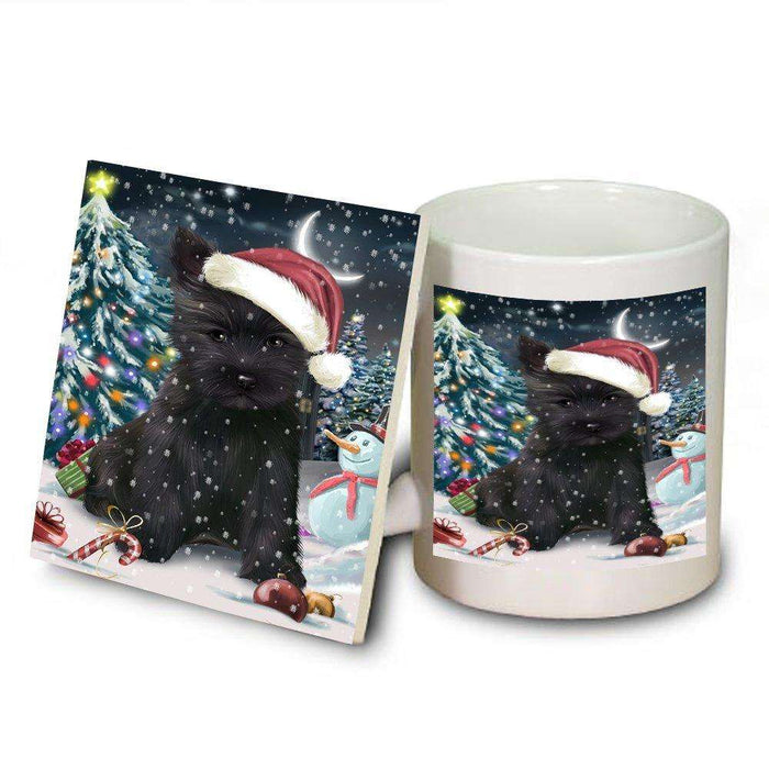Have a Holly Jolly Cairn Terrier Dog Christmas Mug and Coaster Set MUC0100