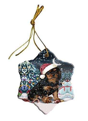 Have a Holly Jolly Cavalier King Charles Spaniel Dog Christmas Star Ornament POR2510