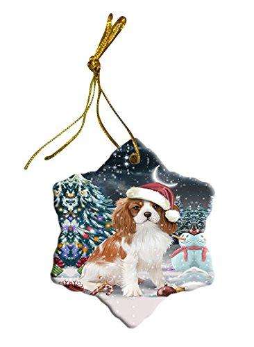 Have a Holly Jolly Cavalier King Charles Spaniel Dog Christmas Star Ornament POR2511