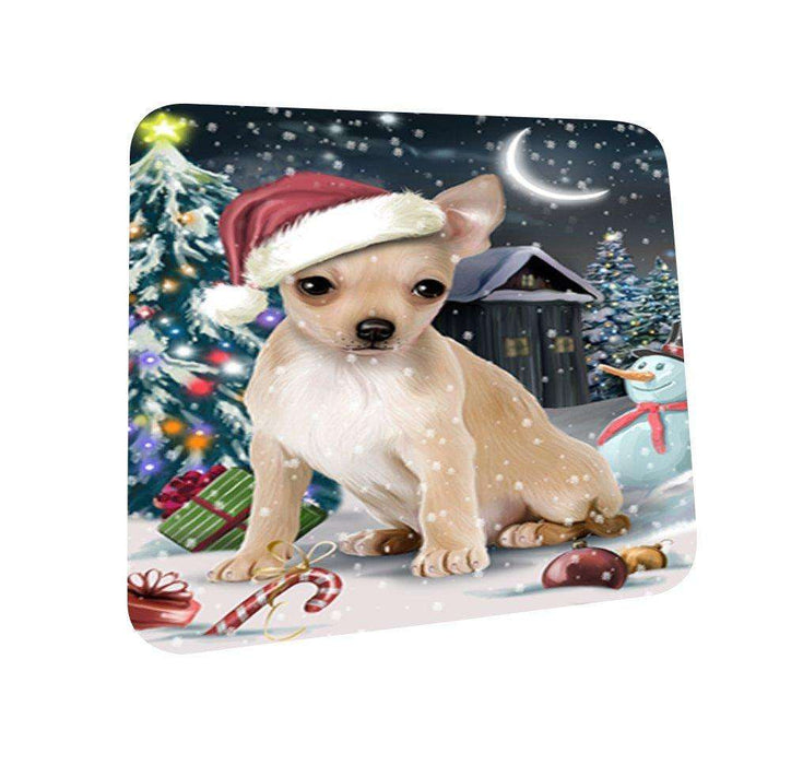 Have a Holly Jolly Chihuahua Dog Christmas Coasters CST011 (Set of 4)