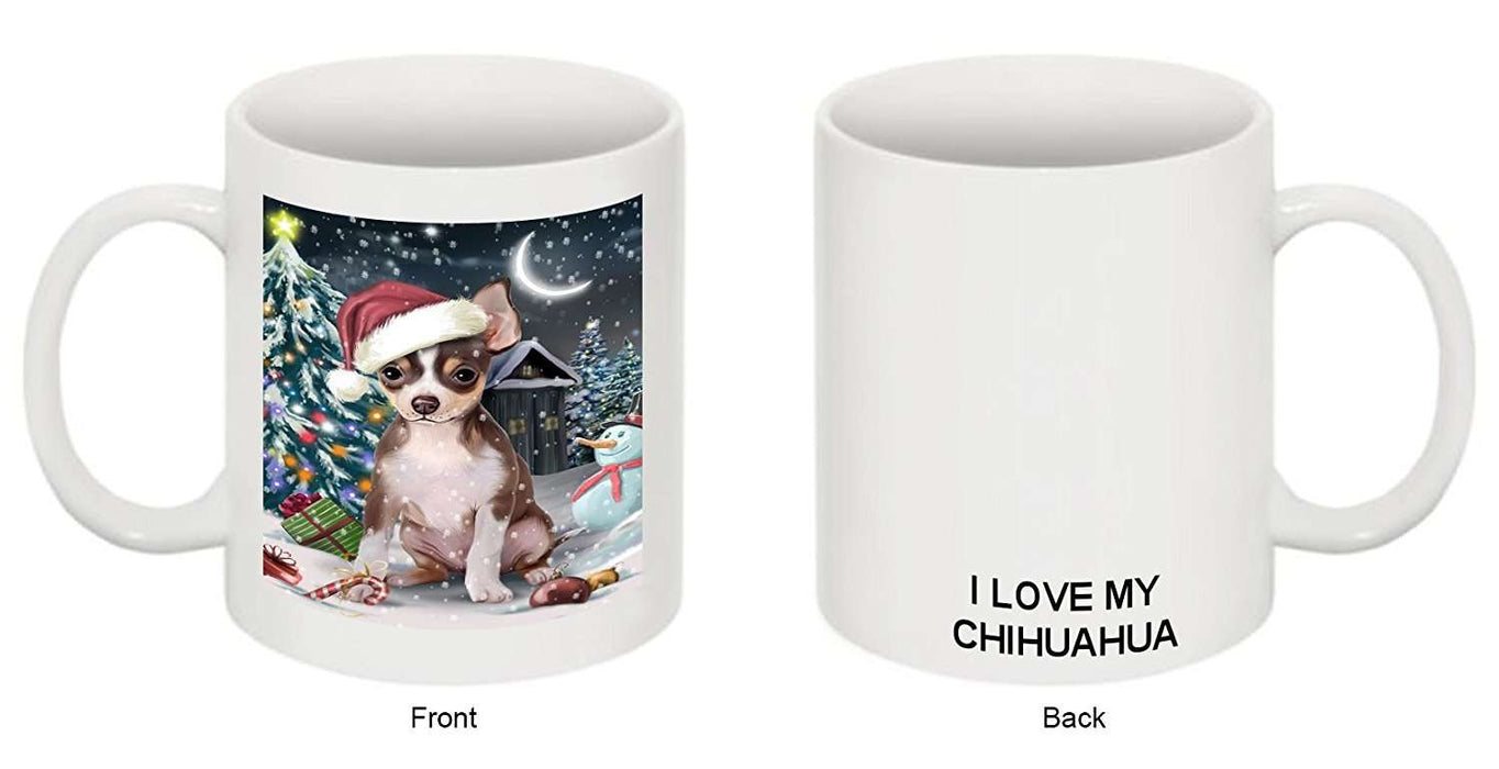 Have a Holly Jolly Chihuahua Dog Christmas Mug CMG0186