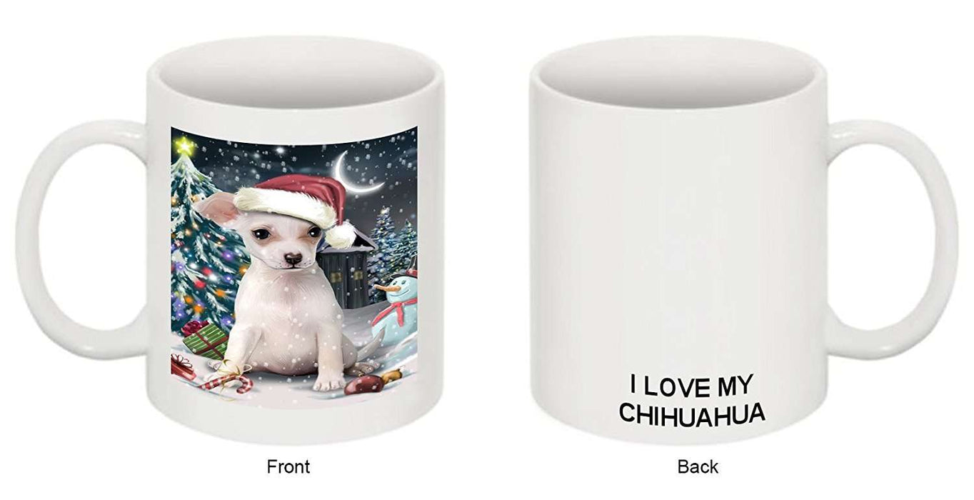 Have a Holly Jolly Chihuahua Dog Christmas Mug CMG0187
