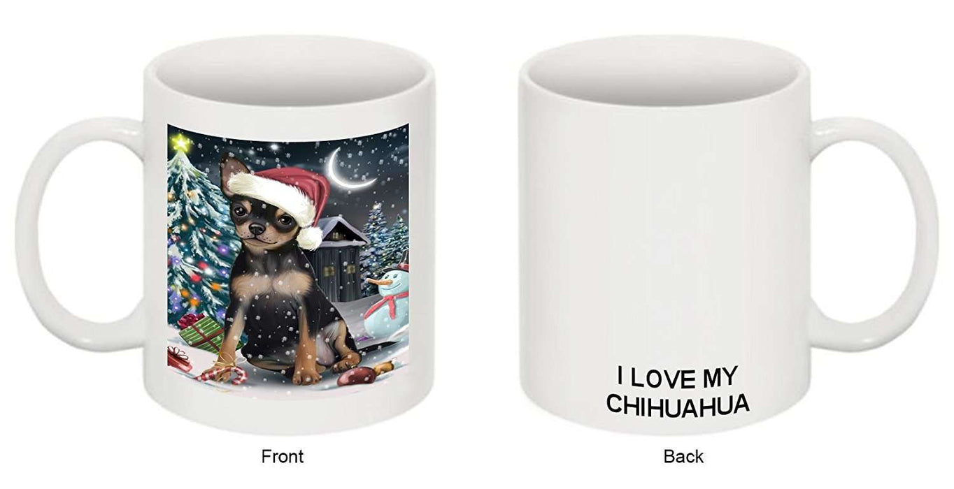 Have a Holly Jolly Chihuahua Dog Christmas Mug CMG0188