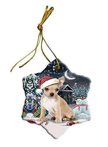 Have a Holly Jolly Chihuahua Dog Christmas Star Ornament POR2405