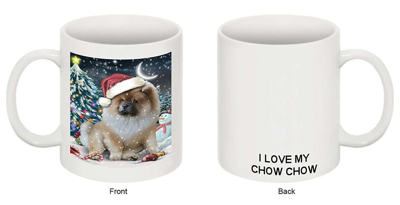 Have a Holly Jolly Chow Chow Dog Christmas Mug CMG0189