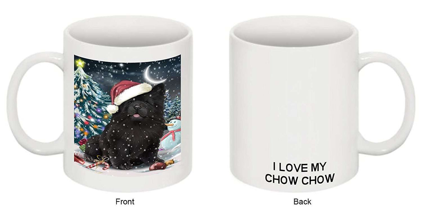 Have a Holly Jolly Chow Chow Dog Christmas Mug CMG0190