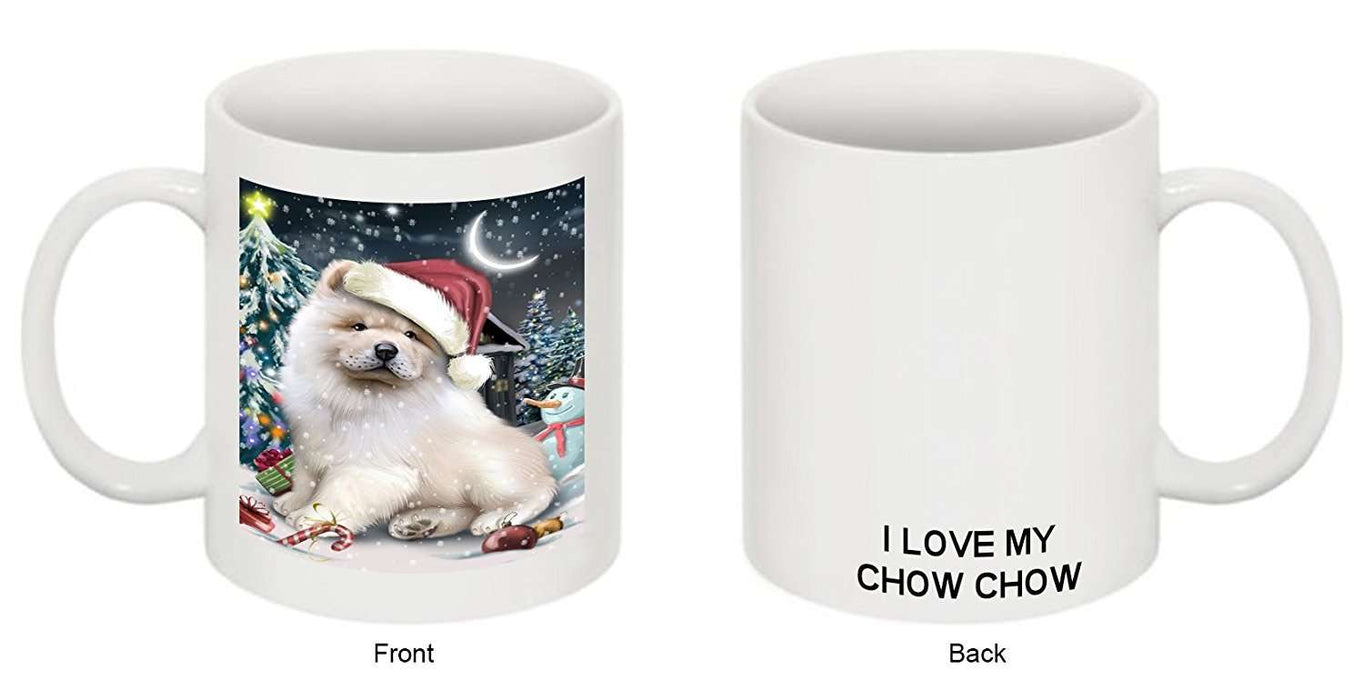 Have a Holly Jolly Chow Chow Dog Christmas Mug CMG0191