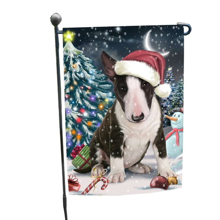 Have a Holly Jolly Christmas Happy Holidays Bull Terrier Dog Garden Flag FLG226