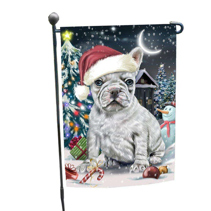Have a Holly Jolly Christmas Happy Holidays French Bulldog Garden Flag FLG275
