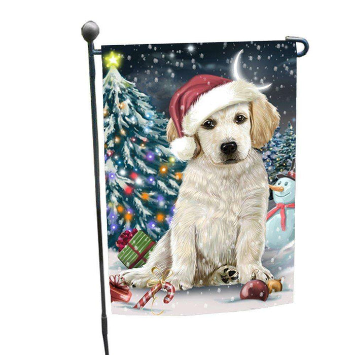 Have a Holly Jolly Christmas Happy Holidays Labrador Dog Garden Flag FLG289