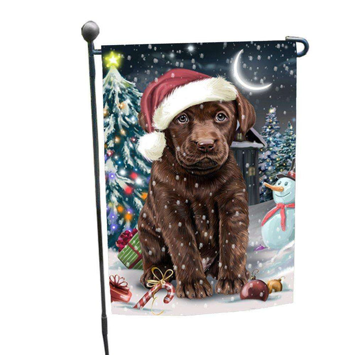 Have a Holly Jolly Christmas Happy Holidays Labrador Dog Garden Flag FLG290