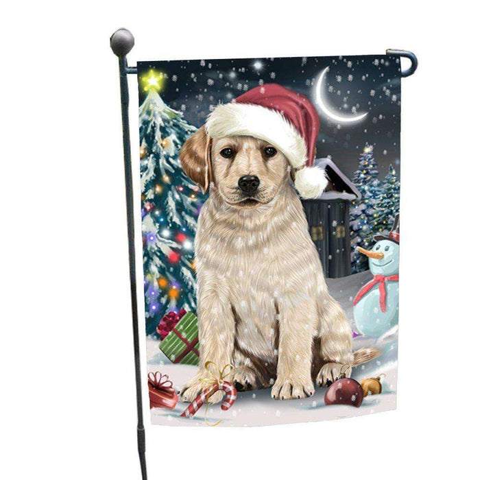 Have a Holly Jolly Christmas Happy Holidays Labrador Dog Garden Flag FLG291