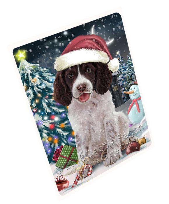 Have a Holly Jolly Christmas Happy Holidays Springer Spaniel Dog Cutting Board C67206