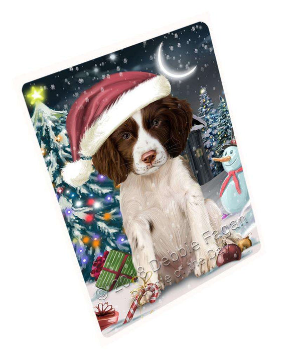 Have a Holly Jolly Christmas Happy Holidays Springer Spaniel Dog Cutting Board C67209