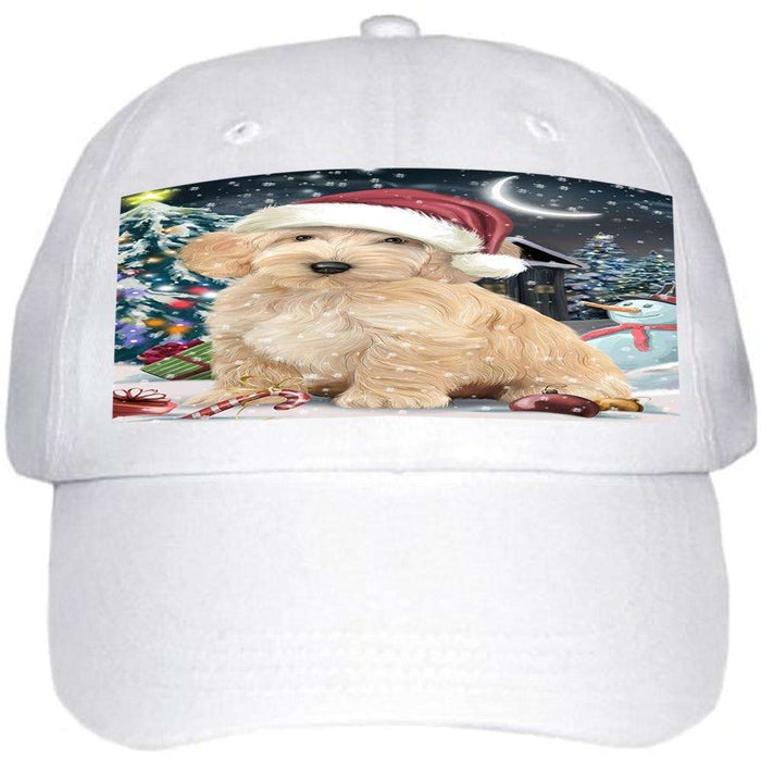 Have a Holly Jolly Cockapoo Dog Christmas Ball Hat Cap HAT58665
