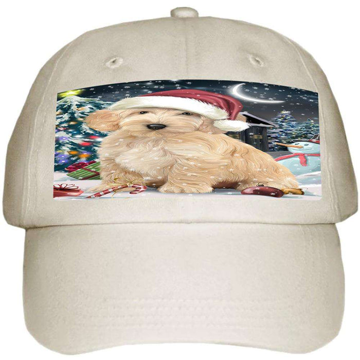 Have a Holly Jolly Cockapoo Dog Christmas Ball Hat Cap HAT58665