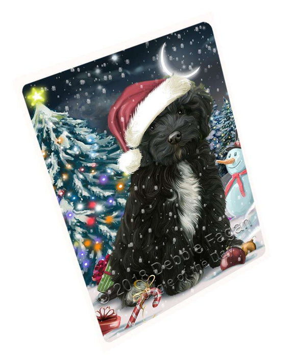 Have a Holly Jolly Cockapoo Dog Christmas Large Refrigerator / Dishwasher Magnet RMAG70380