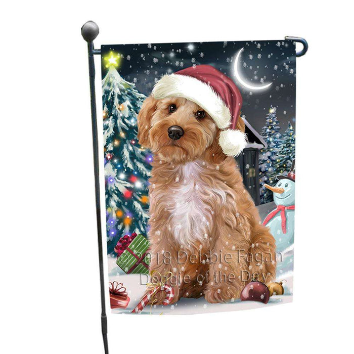 Have a Holly Jolly Cockapoo Dog Christmas  Garden Flag GFLG51642