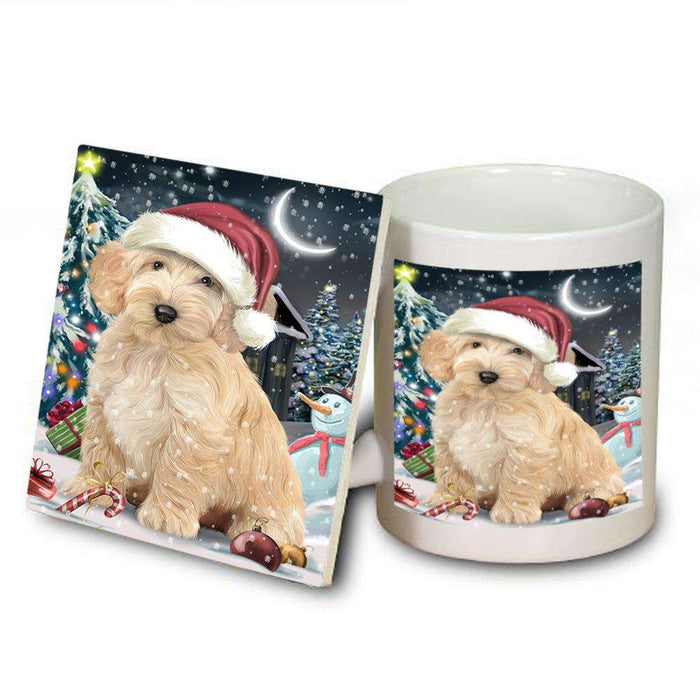 Have a Holly Jolly Cockapoo Dog Christmas  Mug and Coaster Set MUC51636