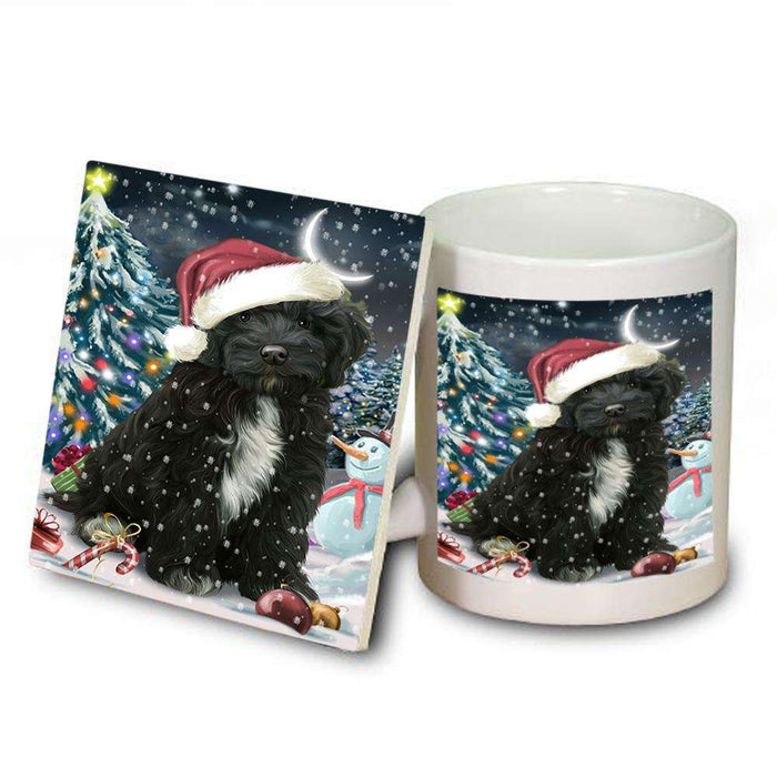 Have a Holly Jolly Cockapoo Dog Christmas  Mug and Coaster Set MUC51639