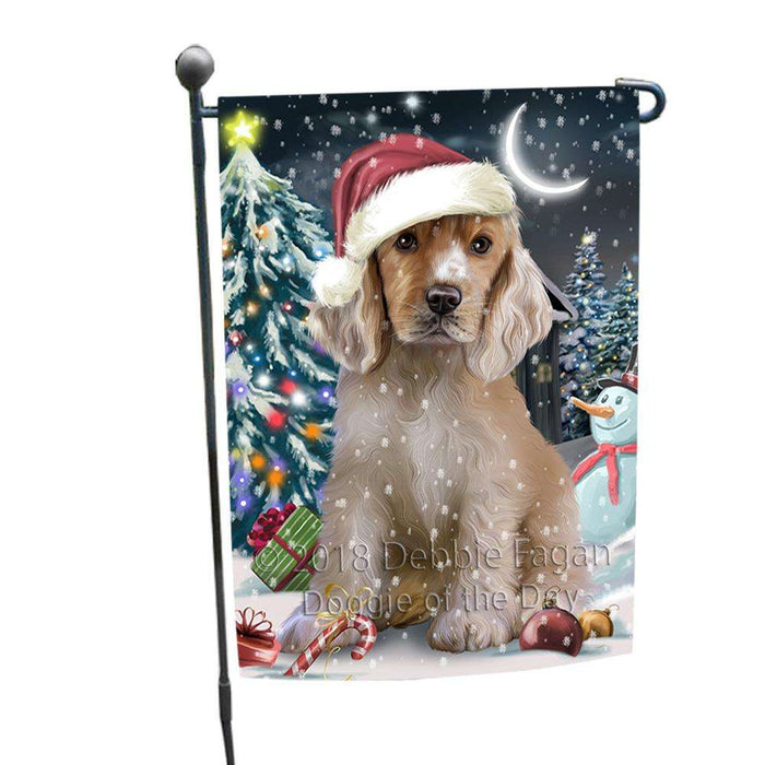 Have a Holly Jolly Cocker spaniel Dog Christmas  Garden Flag GFLG51645