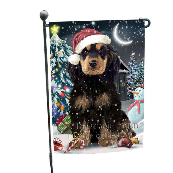 Have a Holly Jolly Cocker spaniel Dog Christmas  Garden Flag GFLG51646