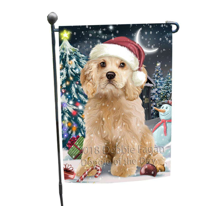 Have a Holly Jolly Cocker spaniel Dog Christmas  Garden Flag GFLG51647